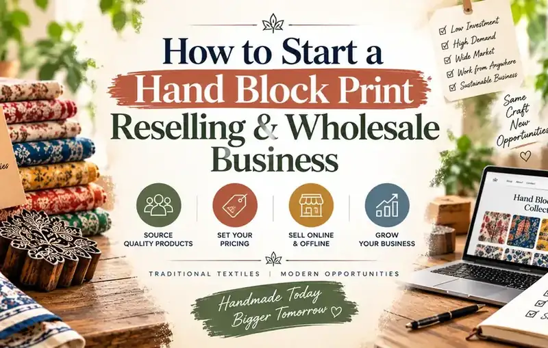 How to Start a Hand Block Print Reselling & Wholesale Business