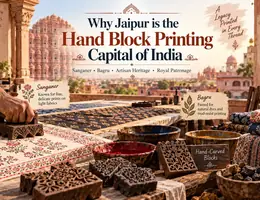 Why Jaipur is the Hand Block Printing Capital of India