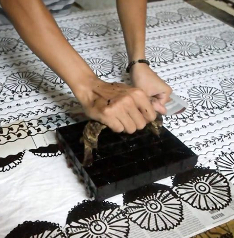 Hand Block Printed Cotton Sarees Manufacturer