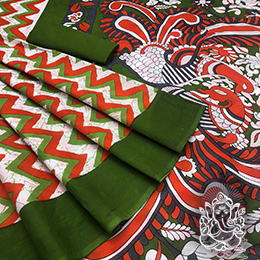 Sanganeri Print Saree