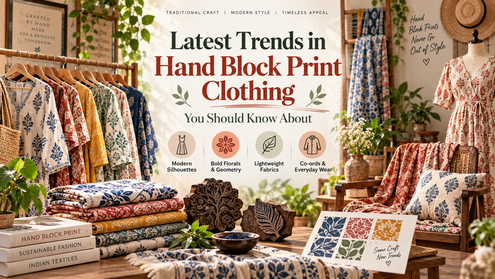 Latest Trends in Hand Block Print Clothing You Should Know About