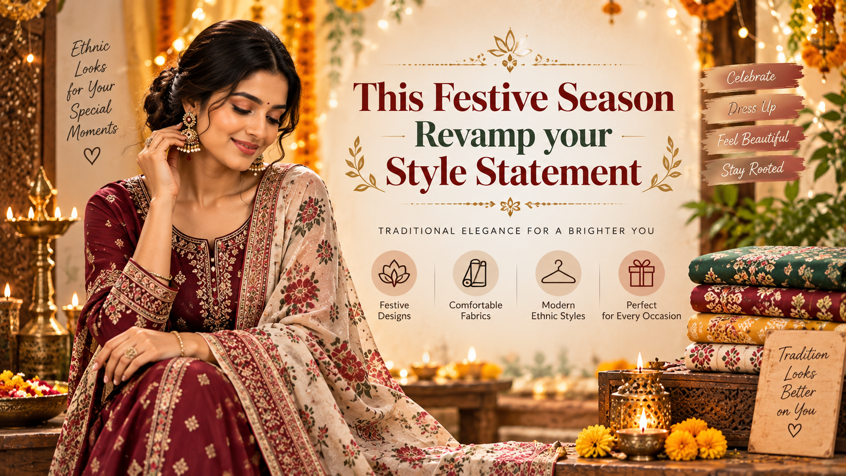 This Festive Season Revamp your Style Statement